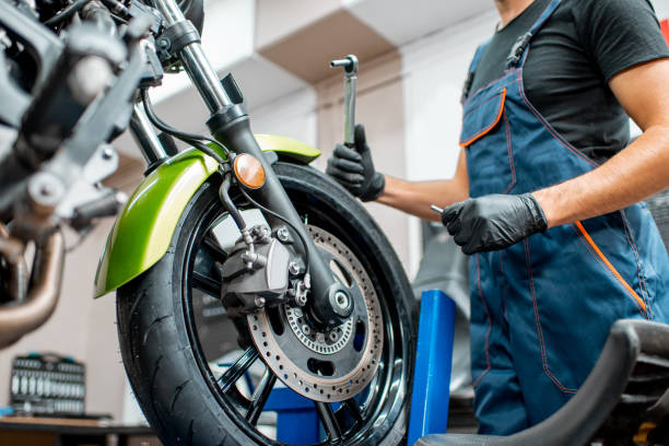 Ataşehir motosiklet kullanıcılarına yönelik servis görüntüsü